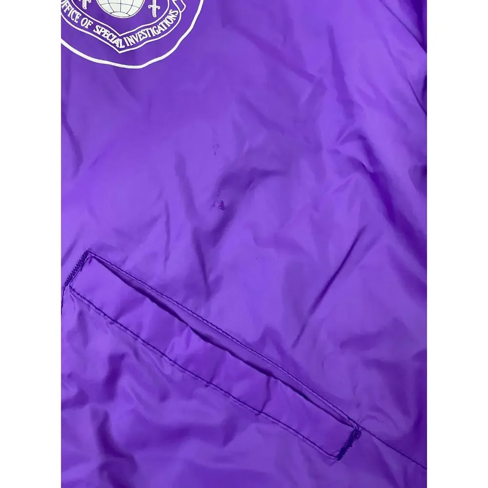 VTG 80s/90s Swingster AFOSI Air Force Office of Special Investigations jacket L